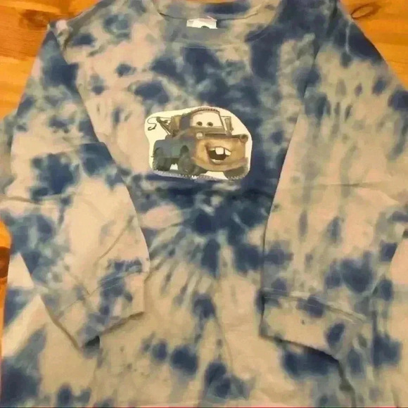 New! Bundle Cars T-shirt and books boy tie dye - Picture 2 of 7